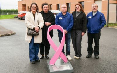 Remise officielle de la pièce Octobre Rose au Centre Hospitalier de Saint-Dizier